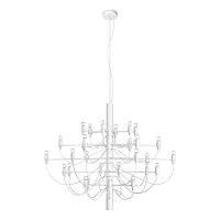 Люстра подвесная Gino 10196/800 White LOFT IT без плафона на 30 ламп, основание белое в стиле современный Люстра подвесная Gino 10196/800 White LOFT IT без плафона на 30 ламп, основание белое в стиле современный